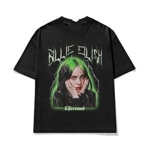T-SHIRT BILLIE EILISH BLACK